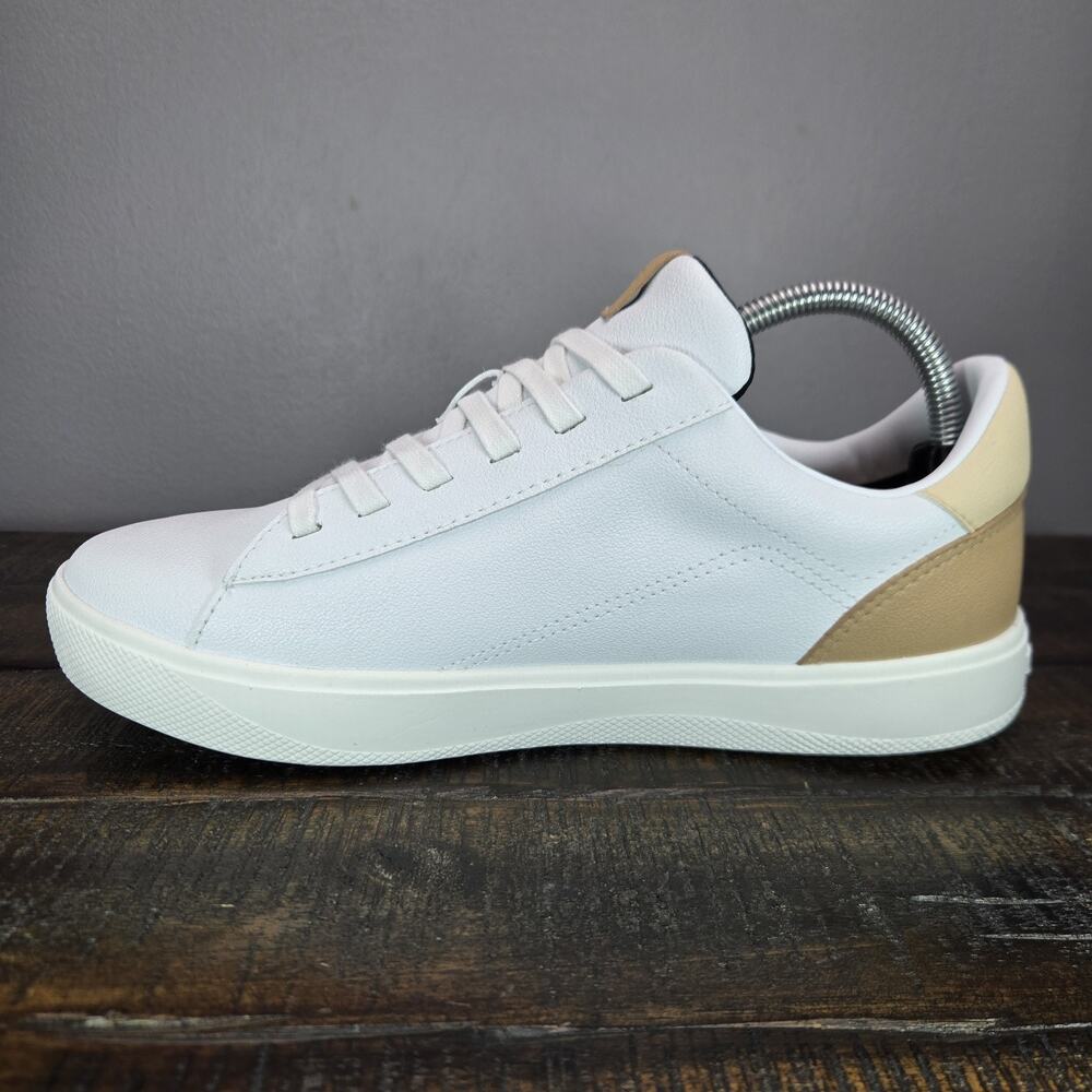 Vessi Soho Sneaker 2 Womens Size 5 Waterproof Shoes Casual White Teak - Picture 6 of 12
